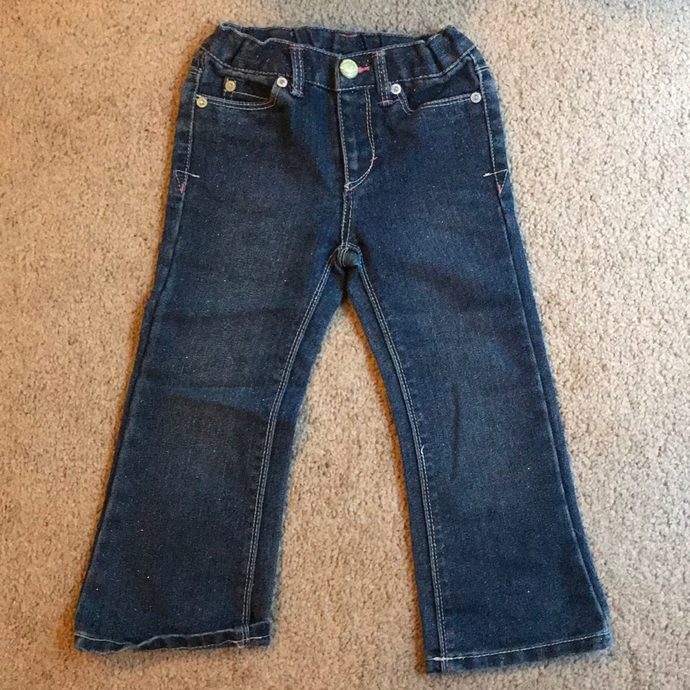 🍁Sparkly Adjustable Waist Jeans🍁
